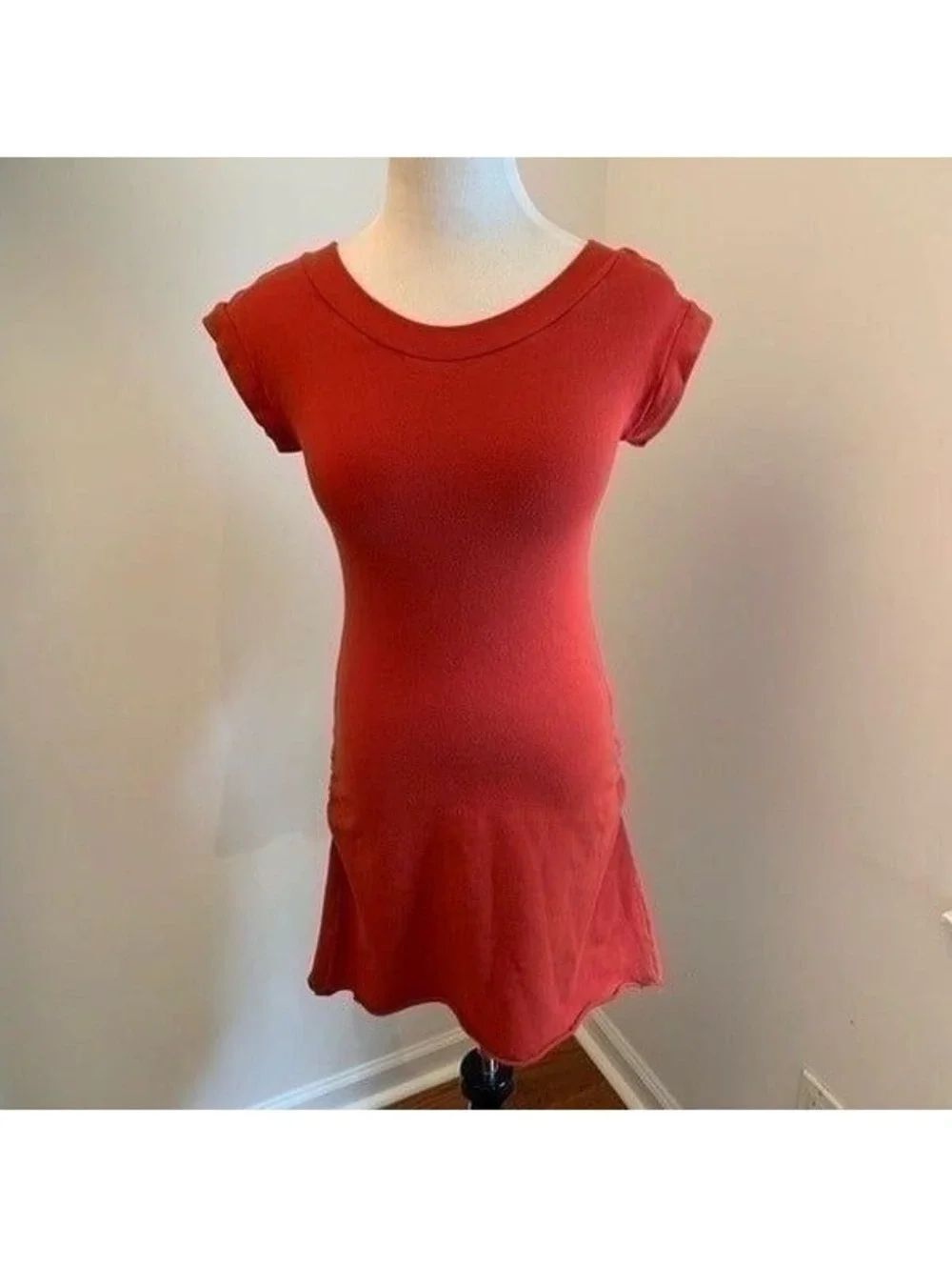 Ziba New York Rust Orange Dress Sz S